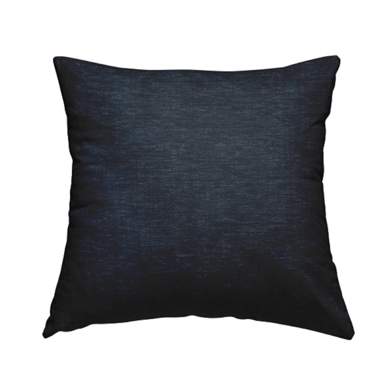 Fedel Rectangular Cushion, Navy Blue