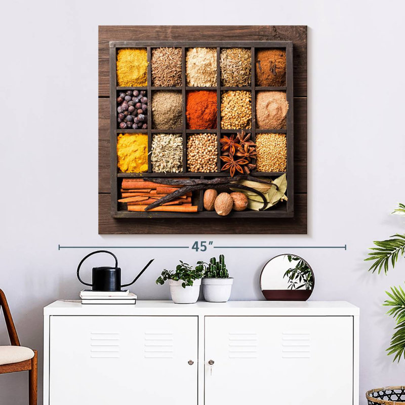 Yarlin Herb And Spice Set, 33" H x 33" W