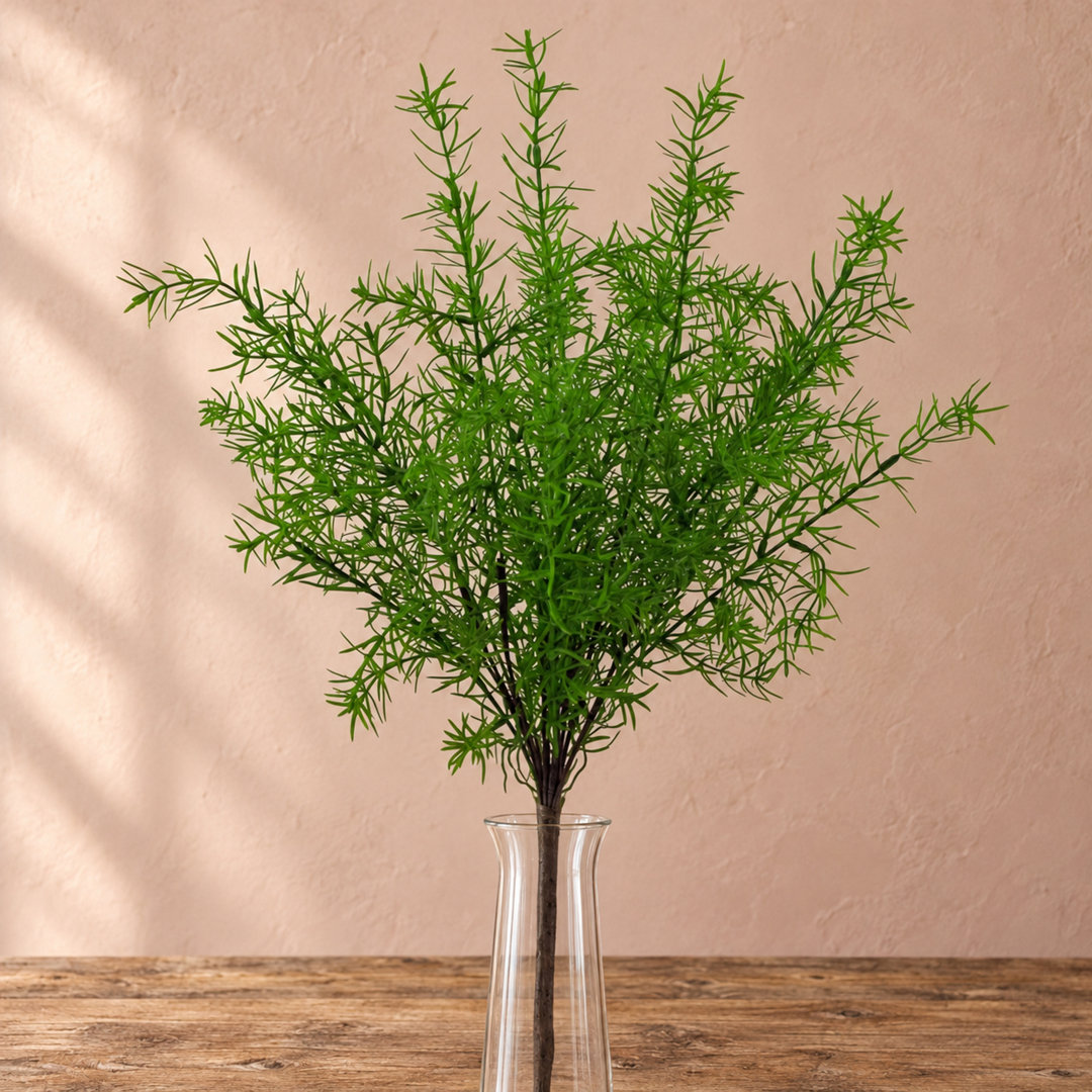 Leaf Artificial Asparagus Fern Plant - Green / 45Cm - Image 3