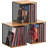 3 Cube Vinyl Record Storage | DIY Stackable 120-150 Records Visualize Album Storage Record Storage Crate