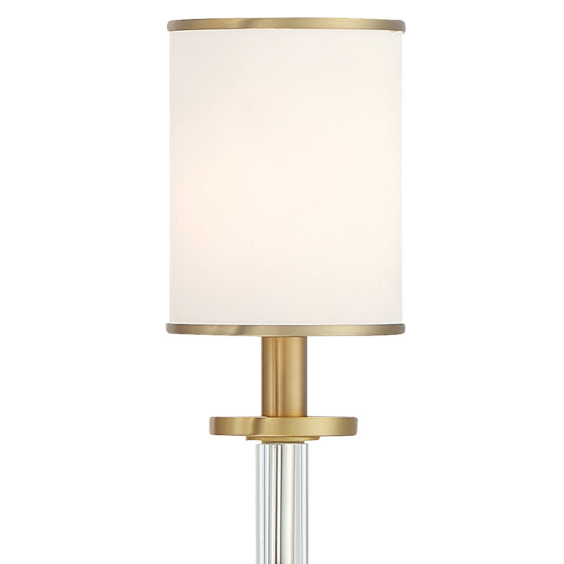 Lustre vibrant 8 lumières Jollain, Doré