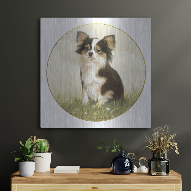 " Chihuahua Sentadito " by John Silver