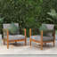 Fauteuil club d'extérieur en bois d'acacia-909899601-909899602