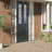  Window Film Set Of 5 Transparent Grey PVC Small