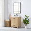 Ensemble de meuble-lavabo simple 24 po avec miroir Shannon-95597072-95597075