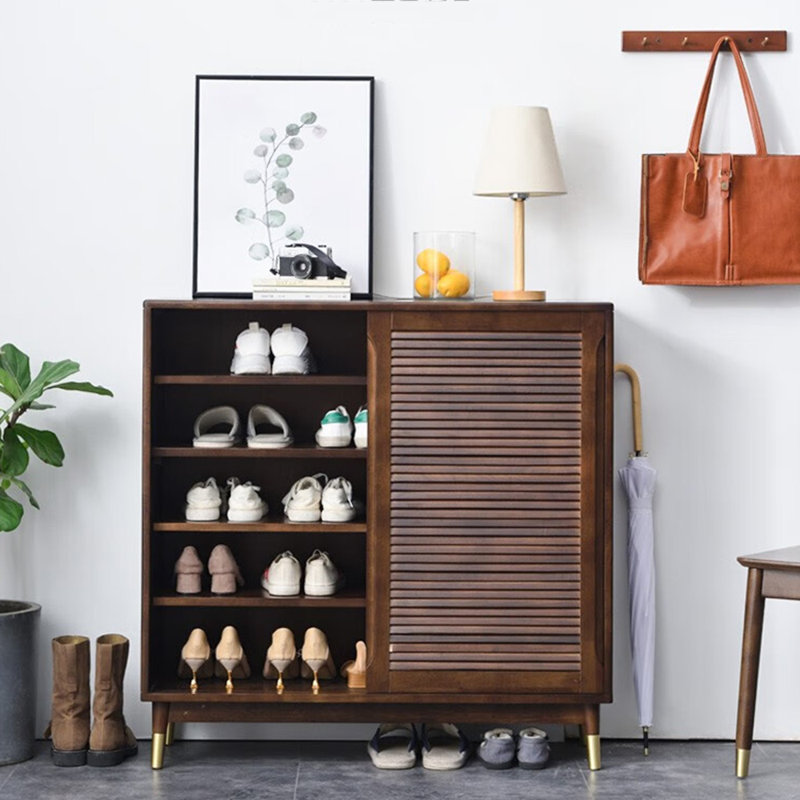 Armoire à chaussures coulissante de style américain