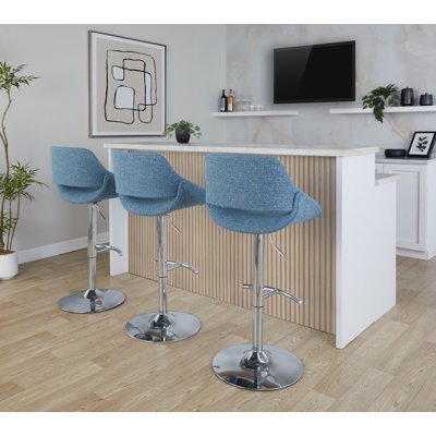 Tabouret de bar réglable Fabrico - ensemble de 2