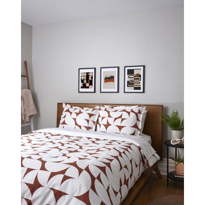 Ensemble de housse de couette simple en coton brossé Bauhaus Copenhagen