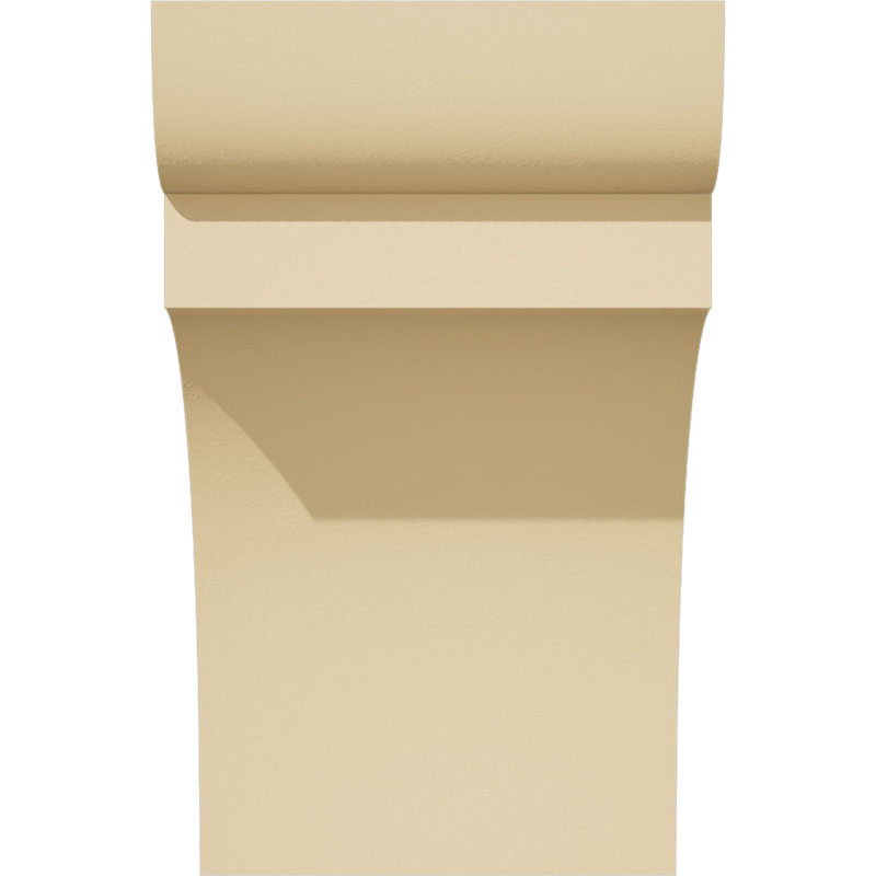 Corbeau en uréthane Yorktown Signature, brun clair apprêté, H 10 po x l 6 po x P 6 po