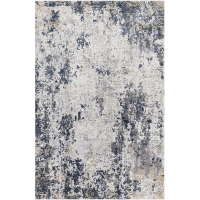 Tapis gris clair / gris anthracite Adelene