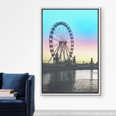 " Ferris Wheel By The River "