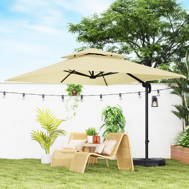 268cm Tilt Cantilever Parasol