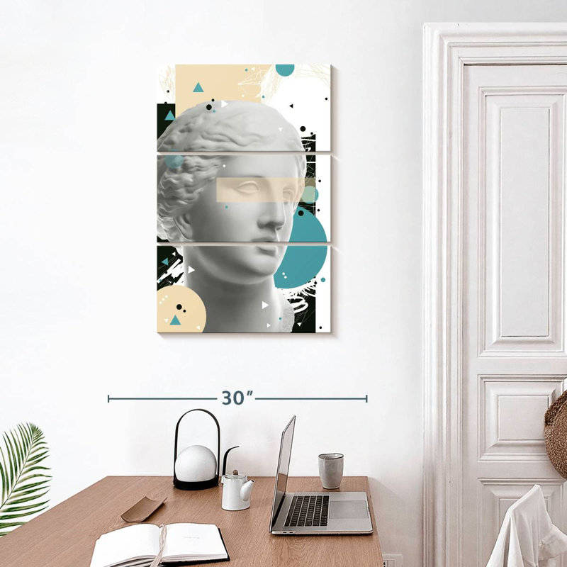 Hardie Vogue Collage Venus De Milo, H 32 po x l 20 po