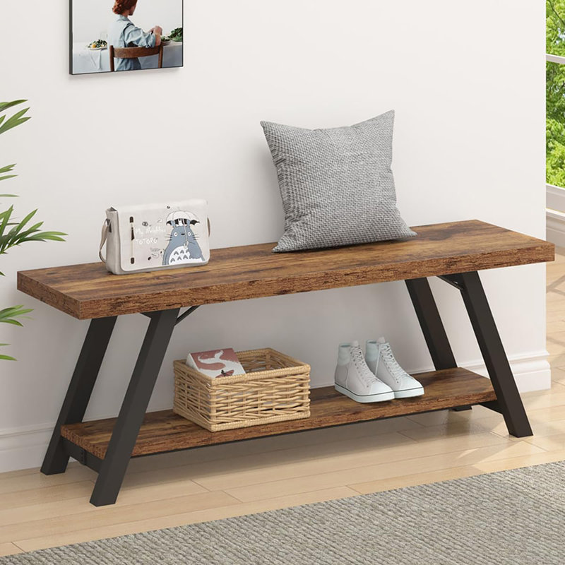 Storage Bench, Rustic Brown