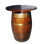 Teak Round Solid Wood Top with Solid Wood Base Dining Table