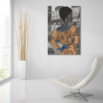 Epic Art 'The Jazz Singer'  by Coco Good Acrylic Glass Wall Art, 24" x 36"