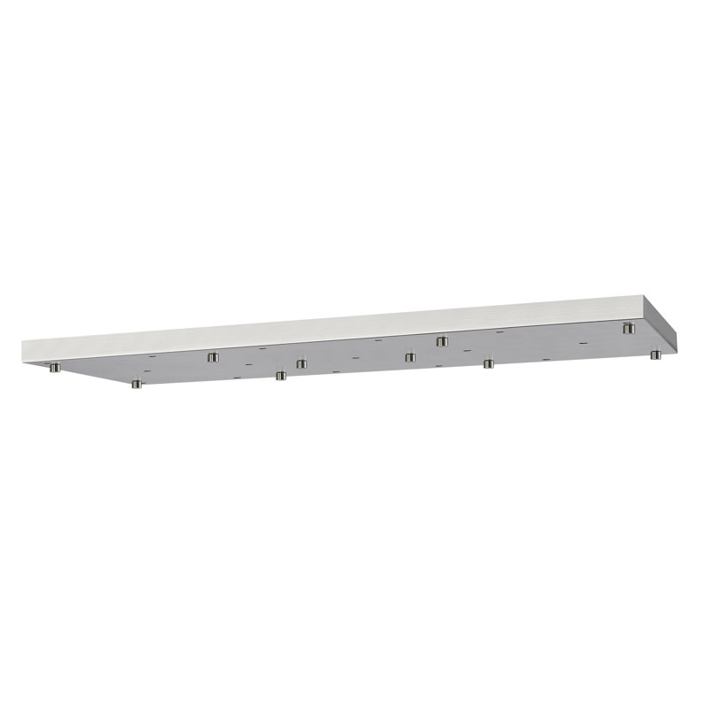 17 Port Multi Point Canopy, Brushed Nickel