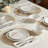 Tabletops Gallery Caroline 12 Piece Floral White Porcelain Dinnerware Set- Service for 4
