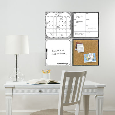 Dry Erase Organisation Kit Wall Stickers