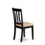 Ensemble de table de salle à manger 5 pièces comprenant une table de cuisine ronde avec Dropleaf et 4 chaises de salle à manger rembourrées en tissu de lin, 42 po x 42 po, noir-823365965-823365966-823366000