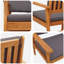 Solid Wood Outdoor Bench-117955332