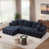 Dark Blue Chenille