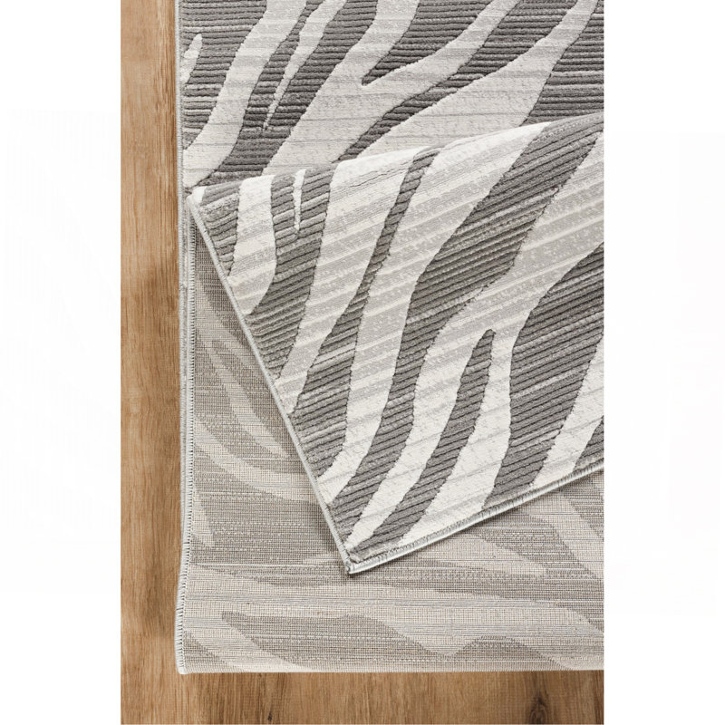 Gray Area Rug, Runner 2'7" x 9'10"