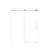 Frameless shower door 56-60 "W x 76" H, 1/4 "(6 mm) Clear Tempered Glass, Explosion Proof Film, Stainless Steel Handle,Brushed Nickel-122516986