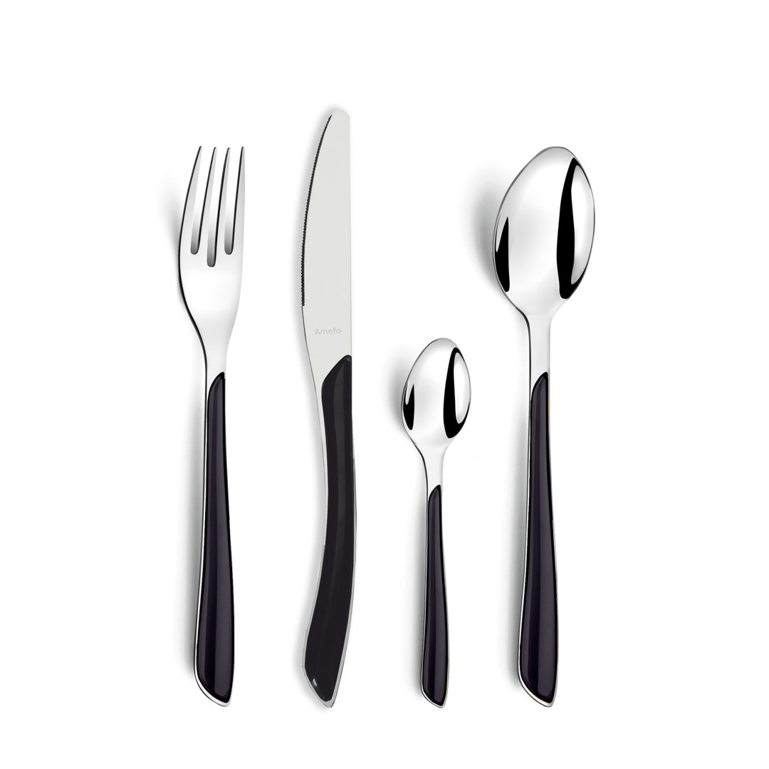 Amefa ECLAT 18/0 Stainless Steel Cutlery Set 24 Piece for 6 People