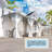 White Hard Top Lean To Gazebo Pergola With Curtains And Mosquito Netting-123829701