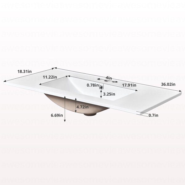 Dimensions du produit