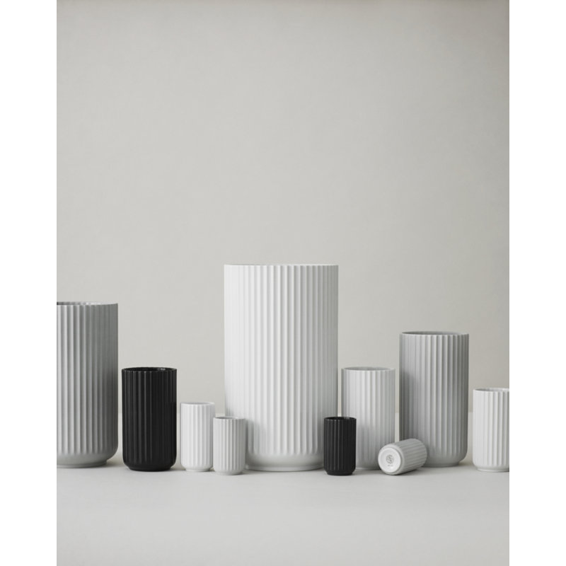 Jar, 15" H x 8.3" W x 8.3" D, Black