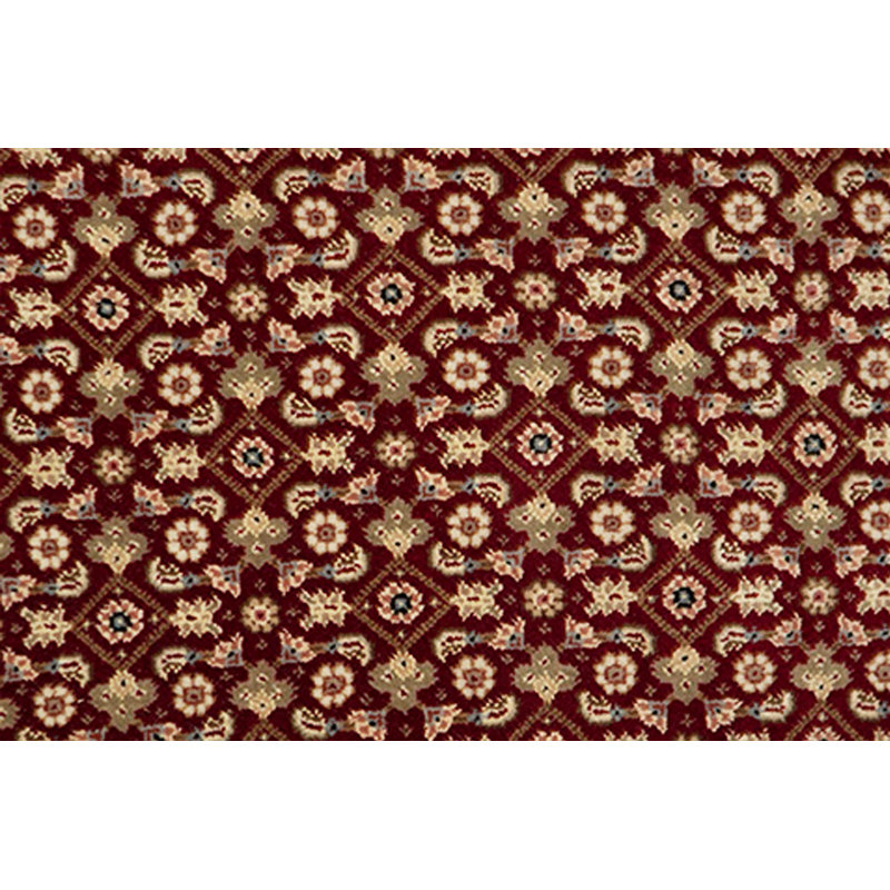 Tapis noir et vin de haute qualité noué à la main