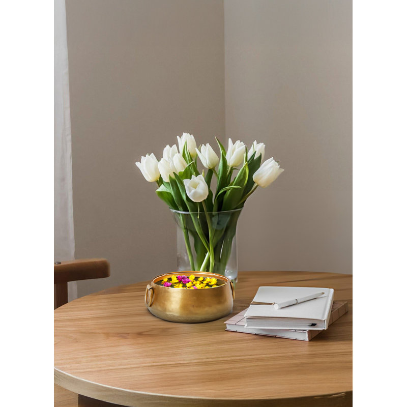 Bol décoratif en acier inoxydable 1 pièce Kenmare