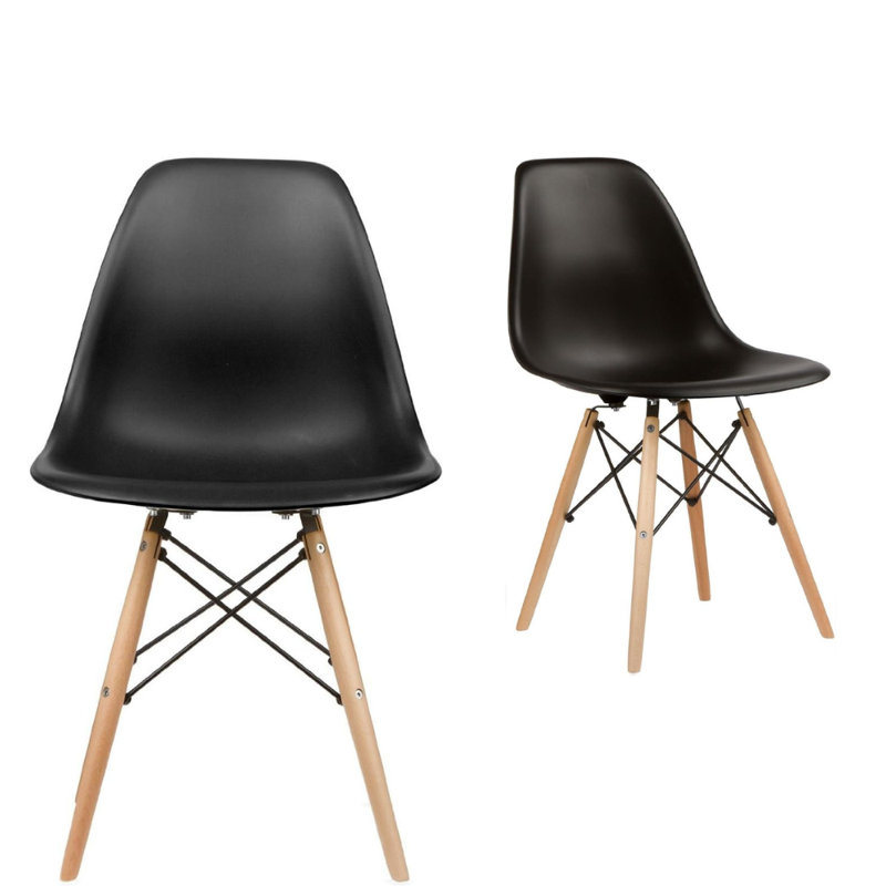 Chaise Marsicano, Noir