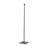 30" Black Abstract Metal Tabletop Taper Candlestick