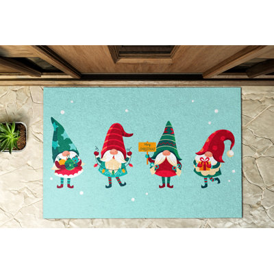 Non-Slip Christmas Outdoor Doormat
