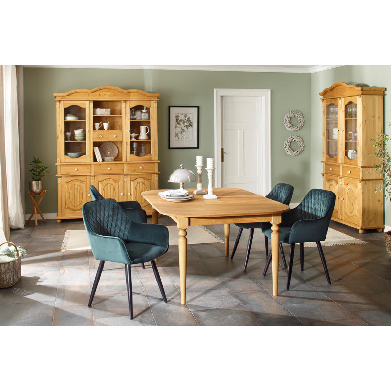 Norell Display Cabinet, Natural Brown