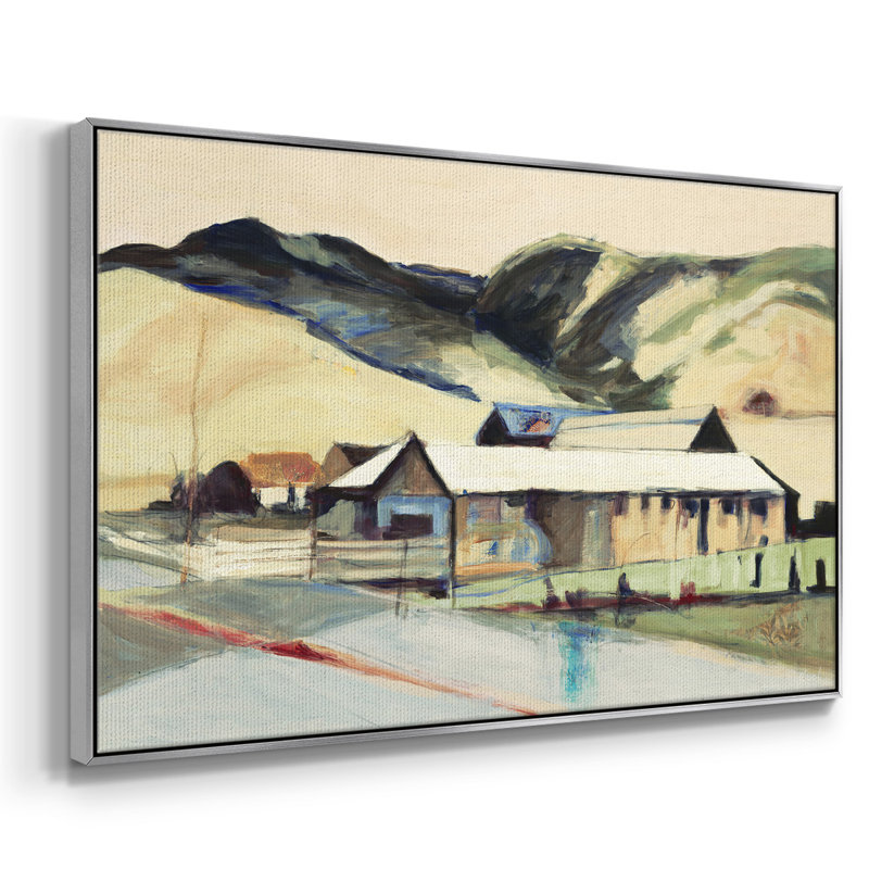 Méchant - cadre photo, reproduction d'art sur toile, H 25 po x l 17 po x P 2 po, Argent