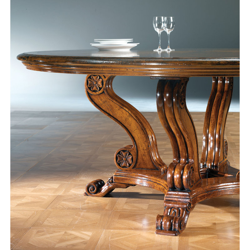 Solid Wood Dining Table, 72" L x 72" W