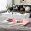 Table basse avec rangement et lumières DEL-207484044