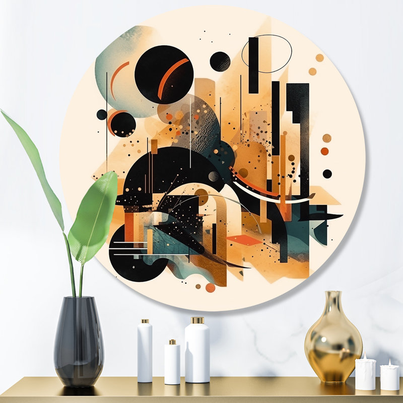 Abstract Wall Decor, 16" H x 16" W x 1" D