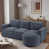 Blue Chenille
