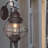 Brasher Ceramic and Solid Brass Wall Light