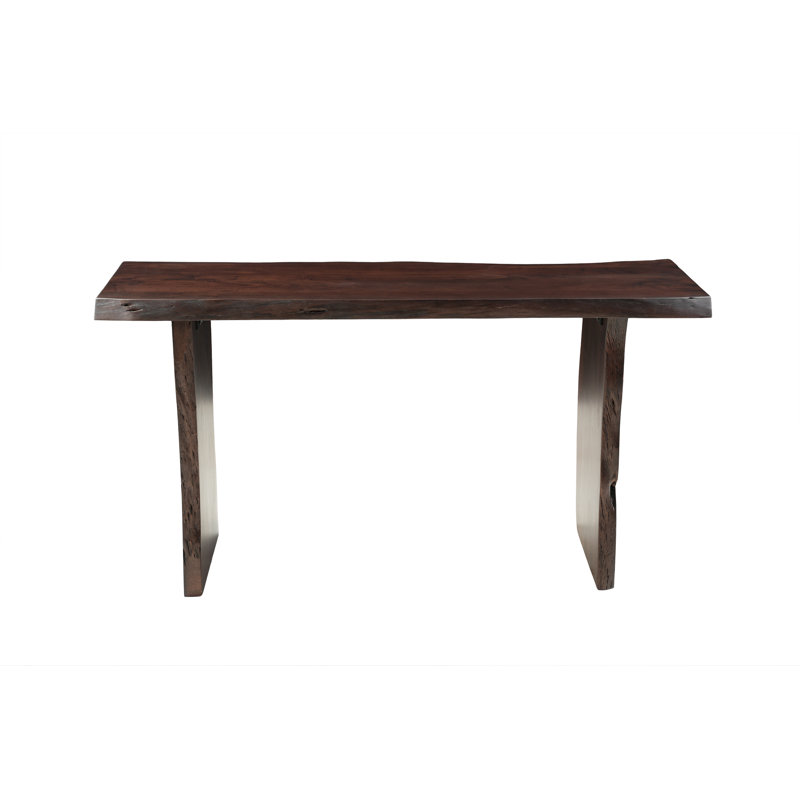 Console en bois massif, Dark Walnut