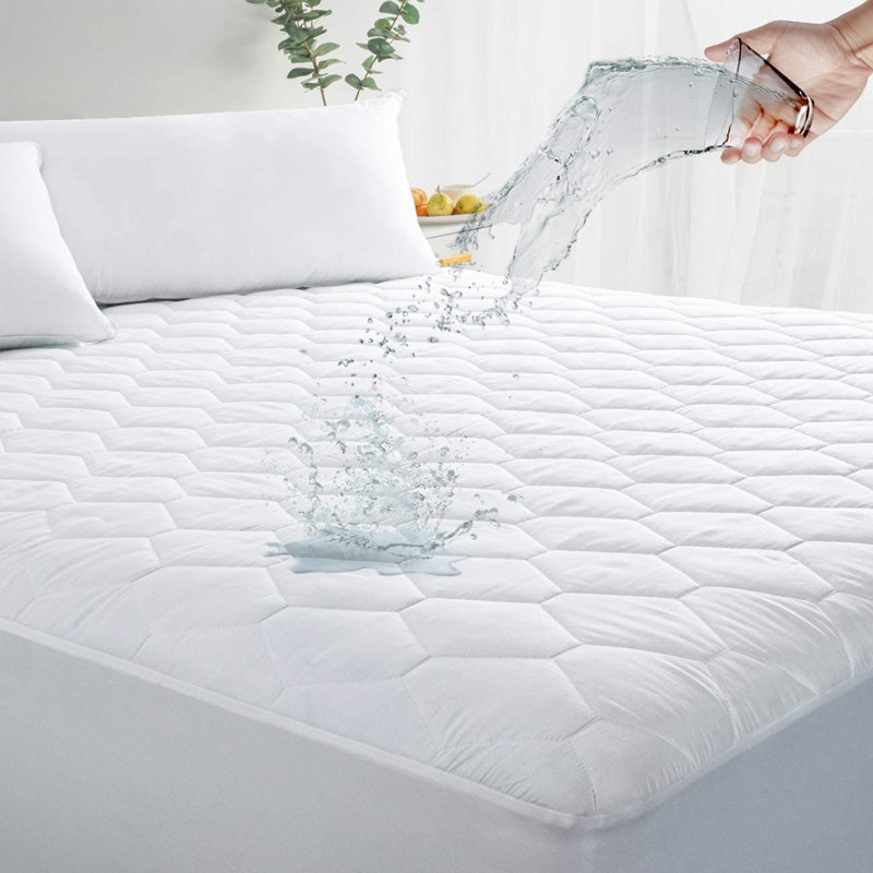 Housse de protection pour matelas ajustée et hypoallergénique Merlin, Simple