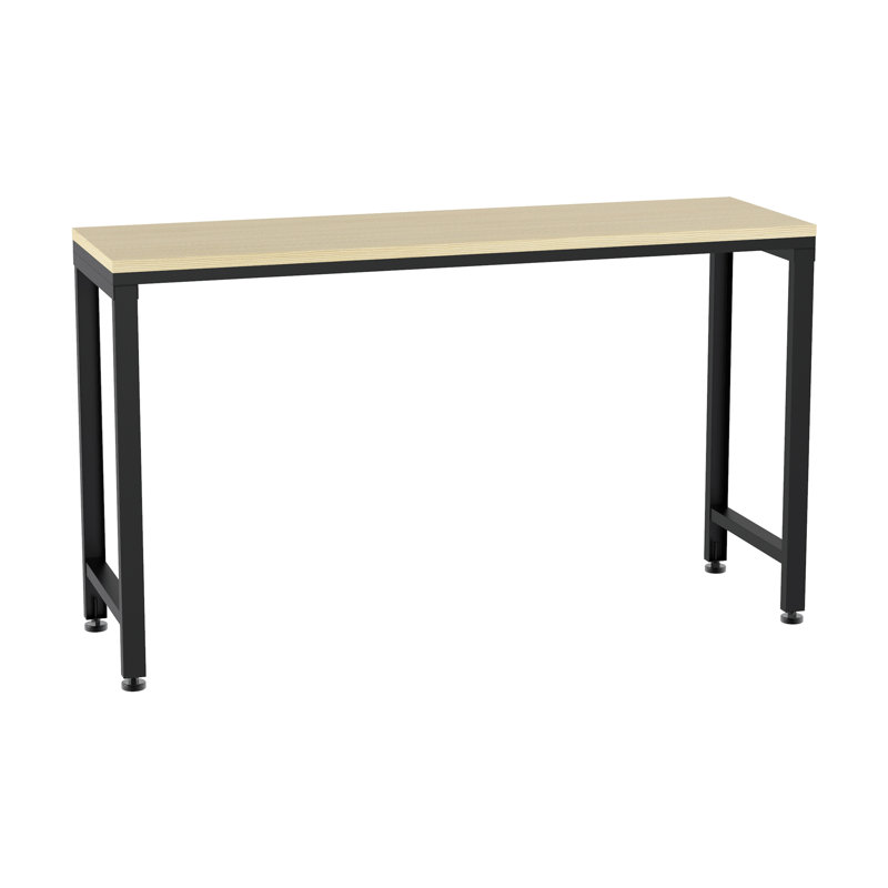 ProGarage 60.6" W Adjustable Height Wood Top Workbench