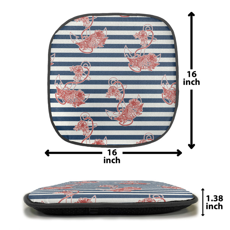 Coussin de siège papillon