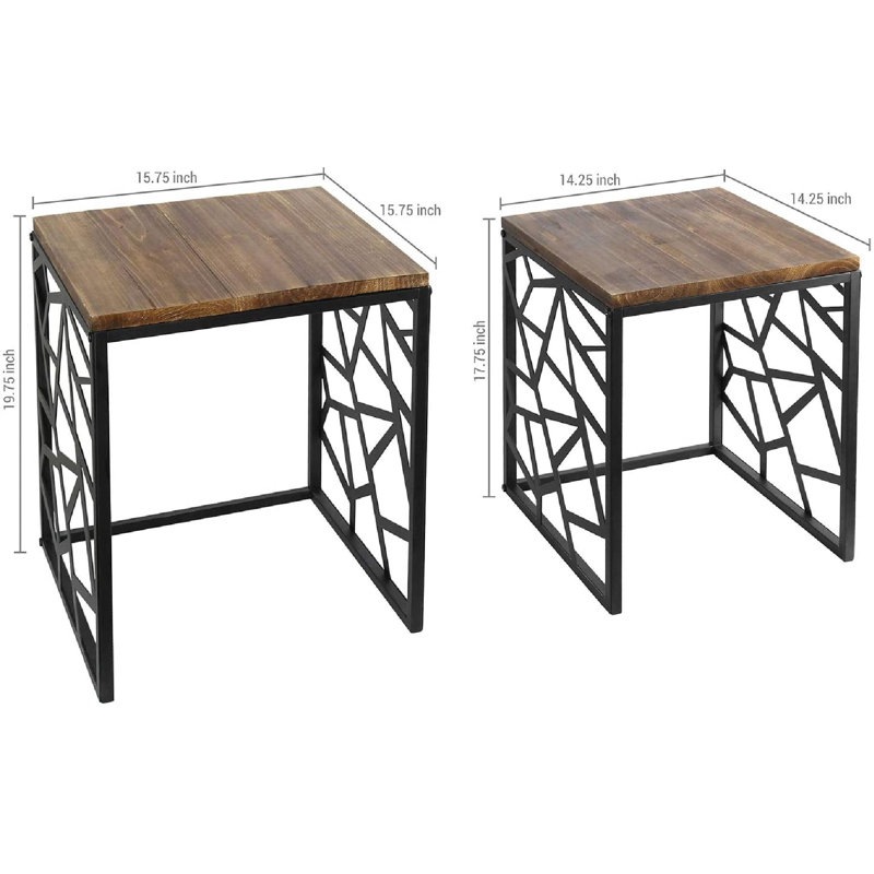 Keeshaun 2 Piece Nest of Tables
