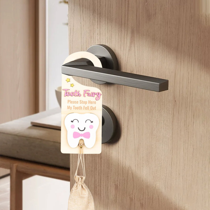 Sac porte-dent en bois pour enfant